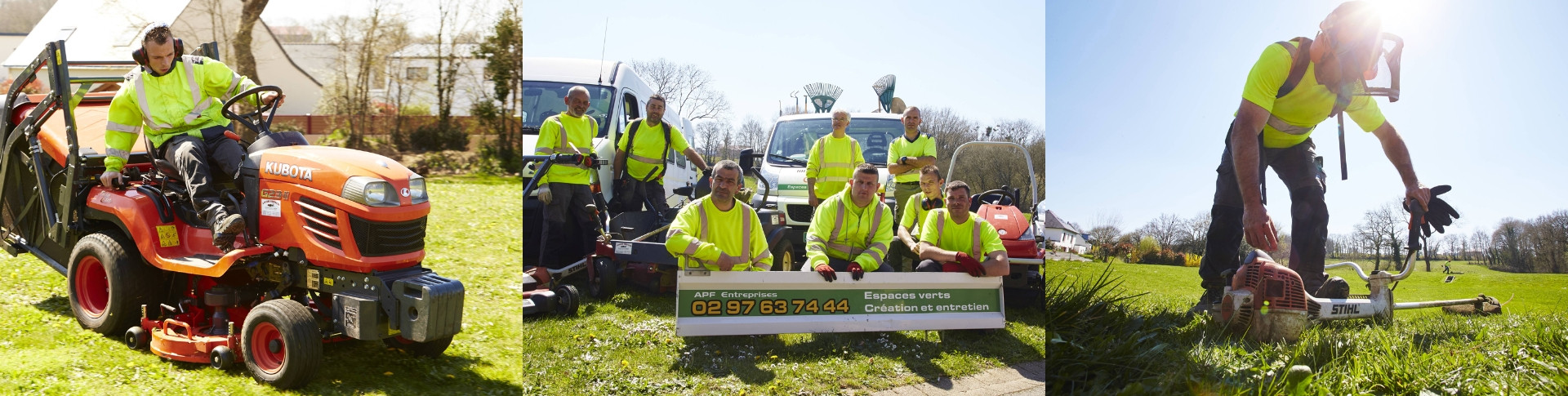 Entretien des espaces verts